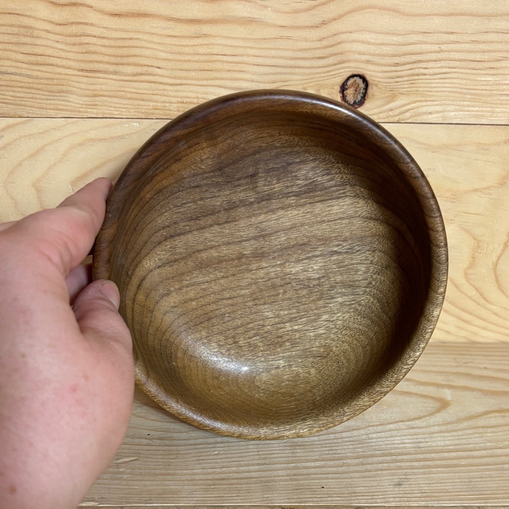 Myrtlewood Oregon small Handcrafted‎ Wooden Bowl
